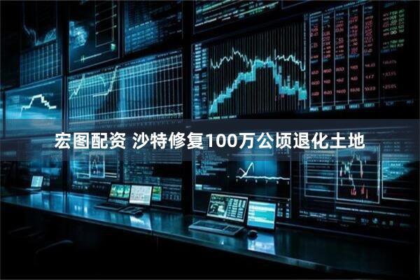 宏图配资 沙特修复100万公顷退化土地