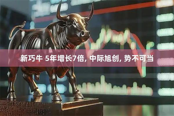 新巧牛 5年增长7倍, 中际旭创, 势不可当